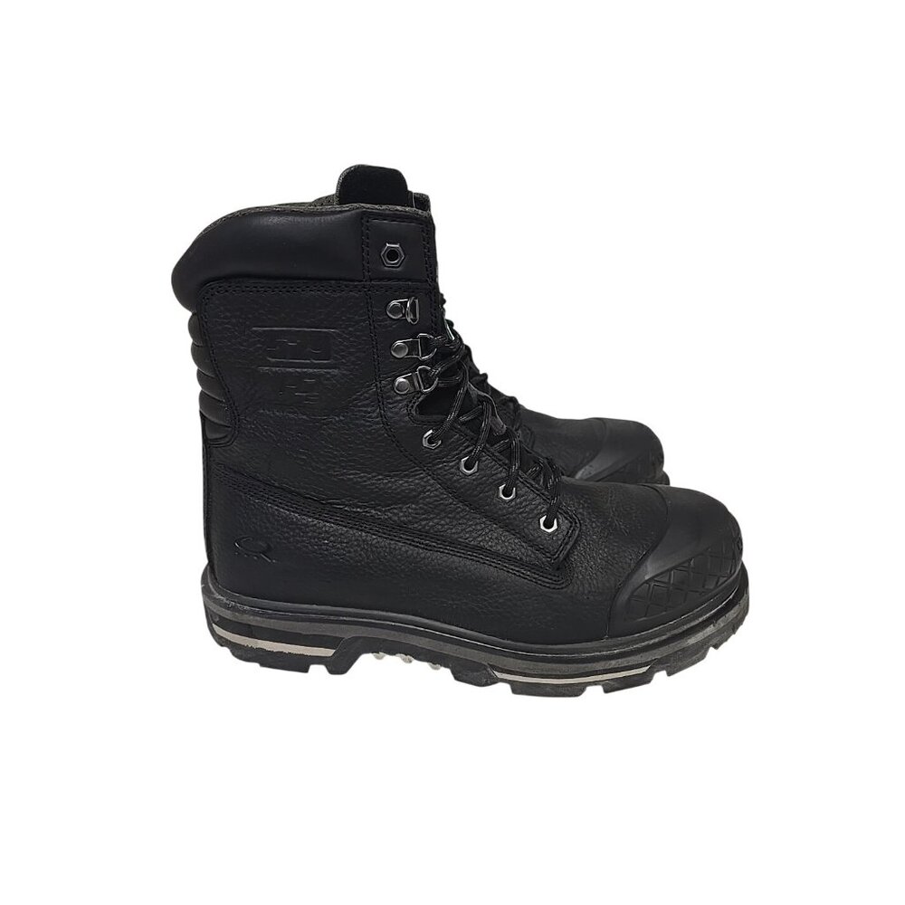 Dakota Men's 529 8" Steel Toe Steel Plate HD3 Waterproof Work Boot Black 12M - Picture 2 of 7